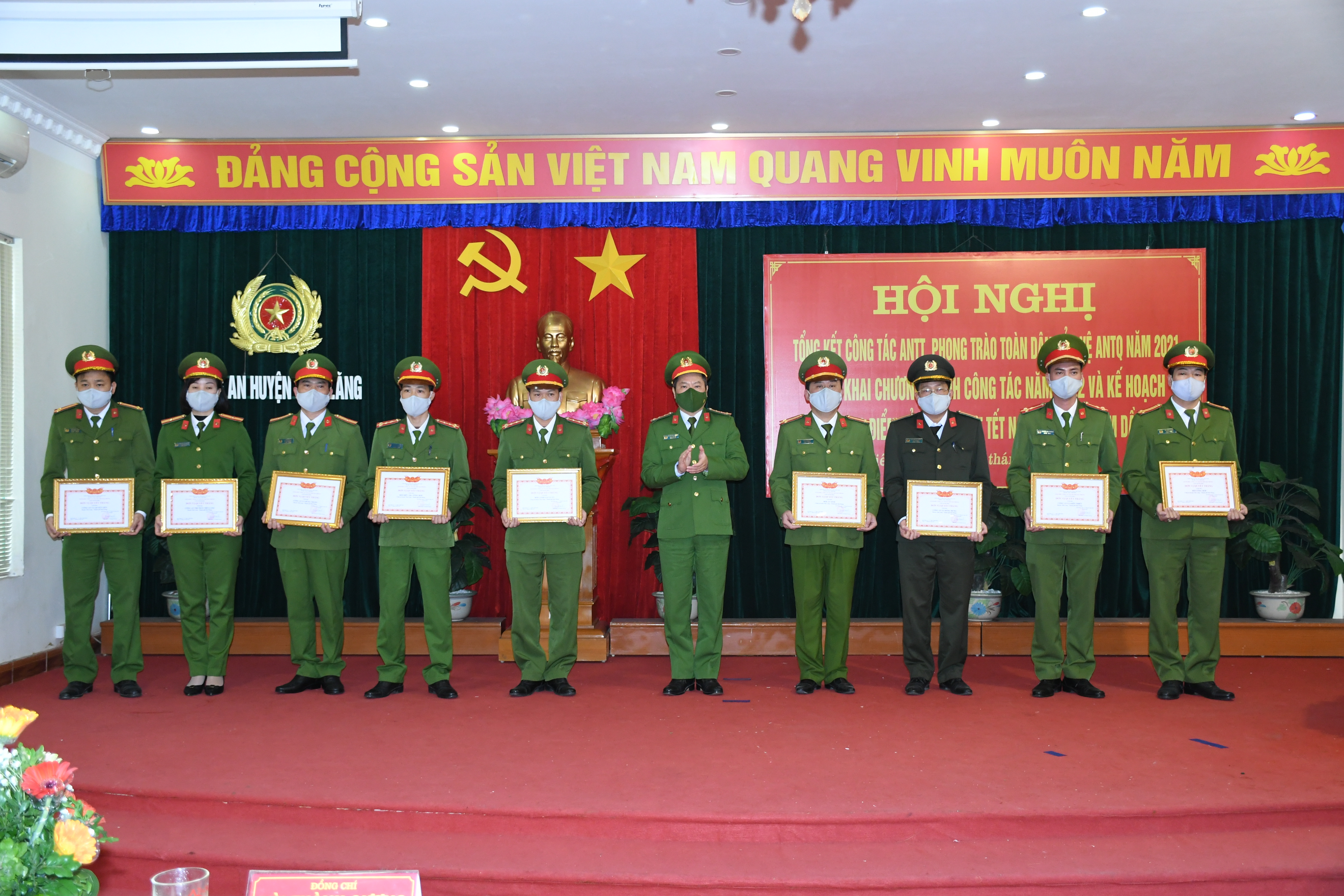 Công an huyện Tiên Lãng triển khai công tác năm 2022